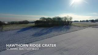 Hawthorn Ridge Crater, Somme Battlefield, WW1