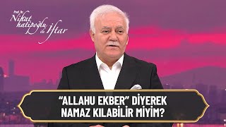 Hem duymuyor hem konuşamıyorum namaz kılabilir miyim? - Nihat Hatipoğlu ile İftar 9. Bölüm