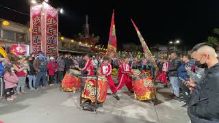 臺灣日興醒獅健身院（林園龍母聖殿）戰鼓表演