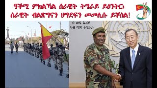 ATV: ዓቕሚ ምክልኻል ሰራዊት ትግራይ ይዕንትር፡ ሰራዊት ብልጽግናን ህግደፍን መመሊሱ ይቖስል! - ወዲ ኤረይ ካብ ሜዳ ትግራይ