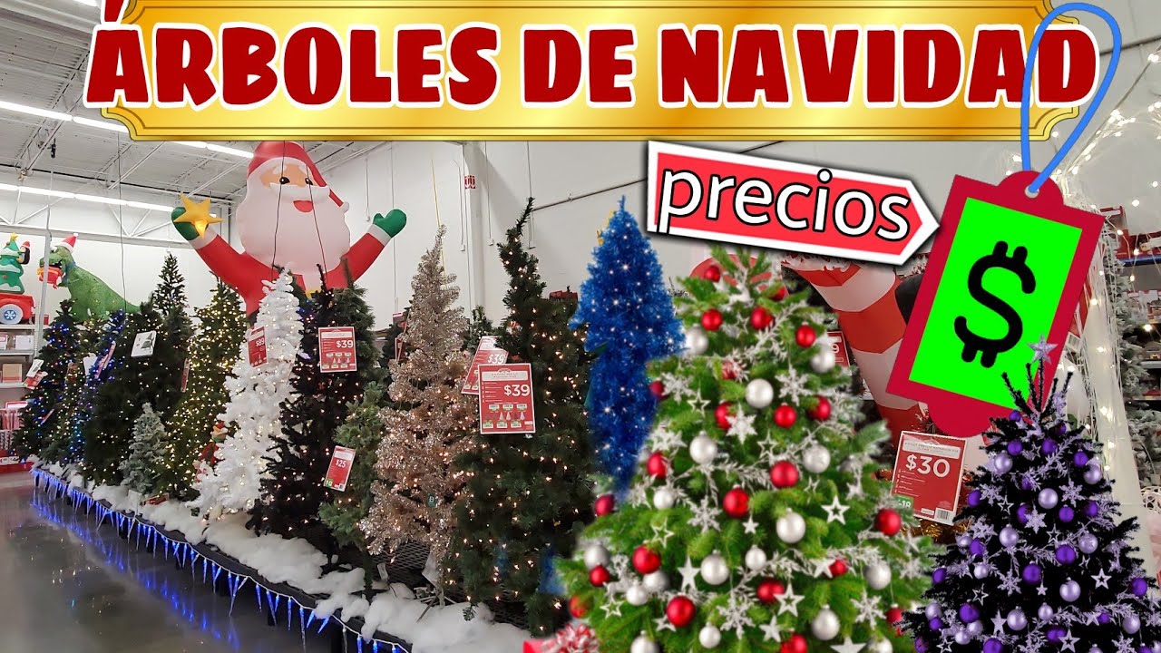 ÁRBOLES DE NAVIDAD Y SUS PRECIOS EN WALMART🎄 NAVIDAD EN WALMART 2022 🎅 ...