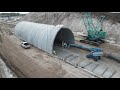 brightline construction the state road 528 panel tunnel april 2021