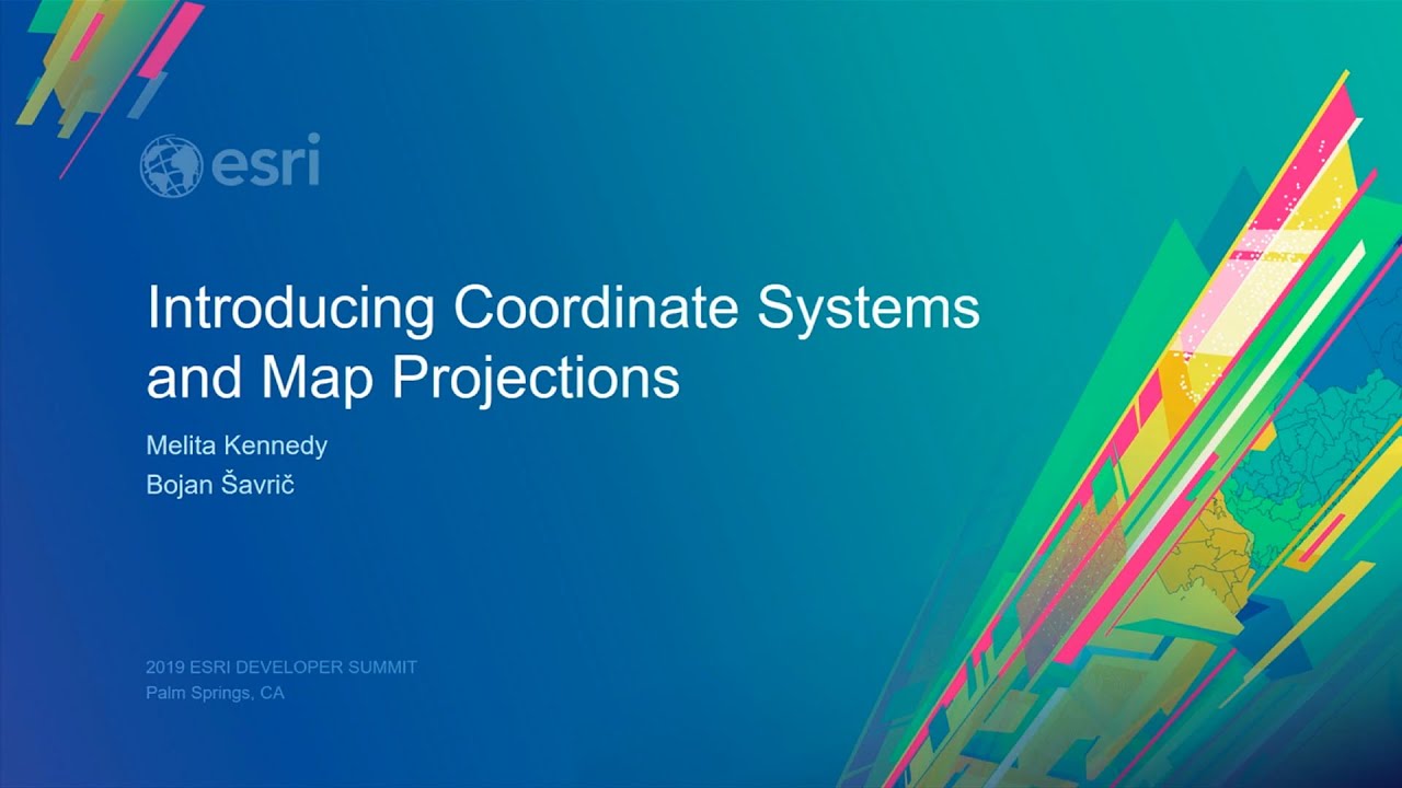 Introducing Coordinate Systems And Map Projections - YouTube