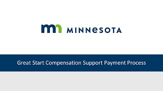 Viewing Payment History and Status for Great Start Compensation