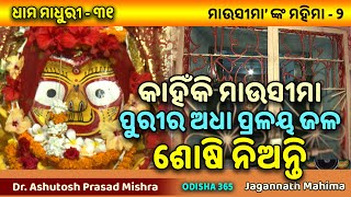 କାହିଁକି ମାଉସୀମା ପୁରୀର ଅଧା ପ୍ରଳୟ ଜଳ ଶୋଷି ନିଅନ୍ତି ? Dhama Madhuri 31 | Dr. Ashutosh Prasad Mishra