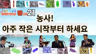 도시농업 도시농부 21강 농사 아주 작은 시작부터 하세요.