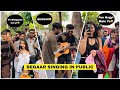 5 Beggar (भिखारी)Group Singing Hindi Songs | Delhi Public Shocking😱 Reactions Prank Video| Jhopdi K
