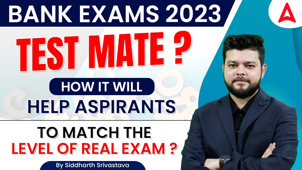 Bank Exam 2023 | How Test Mate Will Help Aspirants In Bank Exams ...