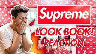 REACTING TO SUPREME SS19 LOOKBOOK (FIRST ON YOUTUBE)