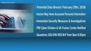 Suffolk warns residents of potential data breach after cyberattack