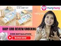 👶 Newborn/Infant Baby Crib | CRIB COT Review Using After 3 months🤱| ALIVEGIRLGARIMA