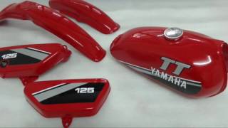 Yamaha TT125 Restauração