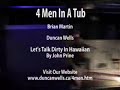 john prine s let s talk dirty in hawaiian by 4 men in a tub