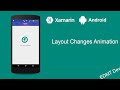Xamarin Android Tutorial - Layout Changes