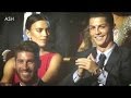Jealous of Irina Shayk (girlfriend) to Cristiano Ronaldo ● During the awards ceremony LPF award 2014