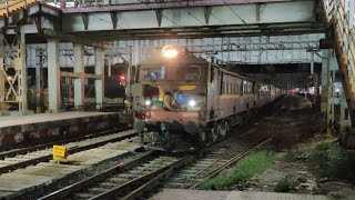 Honking Alert ⚠️‼️ by 17618 Tapovan Express Arriving at Dadar Railway Station