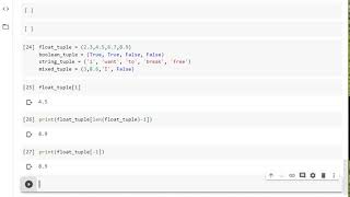 Python Immutable Sequences Tuples Slicing