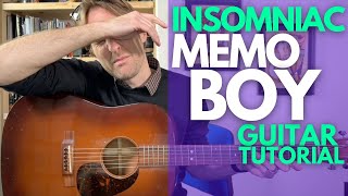 Insomniac by Memo Boy Guitar Tutorial - Guitar Lessons with Stuart!