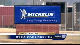 Michelin recalls tired due to tread and air loss