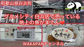 和歌山県白浜町　グルメシティ白浜店で売っている地上の魚　かまてん❤️WAKAPANチャンネル🐼