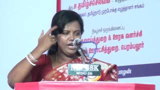 parveen sulthana speech at perambalur bookfair 2015