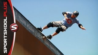 Skateboarding Vert Ramp Lip Tricks with Andy MacDonald