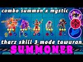 Combo Summon X Mystic !!! Tutorial Tharz Skill 3 Mengerikan - Mobile Legends Magic Chess