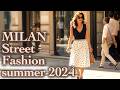 🇮🇹 Iconic Italian Fashion summer 2024: Milan Street Style Trends & Polka Dot Dresses