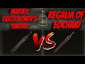 MARAIS EXECUTIONER'S SWORD VS REGALIA OF EOCHAID! Weapon Comparison- ELDEN RING