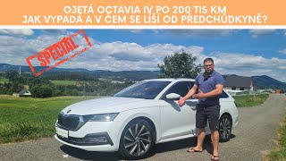 Ojetá Octavia IV po 200tkm. Jak je na tom a v čem se liší od Octavie III?