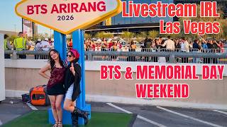 LIVE Las Vegas Right Now, BTS concert night, Vegas Strip, Livestream IRL