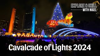 CAVALCADE OF LIGHTS 2024: Magical Opening Night | 📍Nathan Phillips Square, Toronto, Ontario