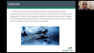 Asian Medical Healing Arts and the Seasons: Winter