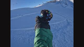 Snowboarding in Sölden,  Tirol - Austria filmed on GoPro10 2.7K in November 2022