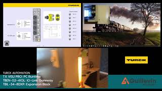 Turck TBEN IO Link Gateway, TBIL block IO and TX VISU PRO
