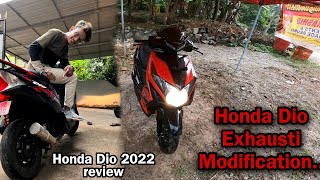 Honda Dio exhaust note...💥||എൻറെ ആദ്യത്തെ Bikea.