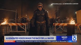 The New Political Reality? AI-Generated videos of Spencer Pratt dominate the race for L.A. Mayor