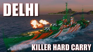 How to Play Light Commonwealth Cruiser Delhi World of Warships Captain