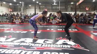 Alexandria Nguyen NAGA novice flyweight Finals