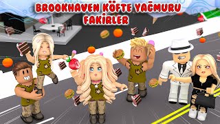 😂 KOMİK FAKİRLER KÖYÜNDE KÖFTE YAĞMURU 😂👉( KOMİK HİKAYE ) | ROBLOX BROOKHAVEN ! 🏡