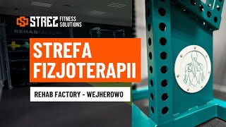 Jaki sprzęt do studia treningowego w centrum fizjoterapii? Rehab Factory Realizacja