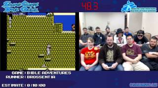 Bible Adventures NES - SPEED RUN (02:27) *Live at #SGDQ 2013*