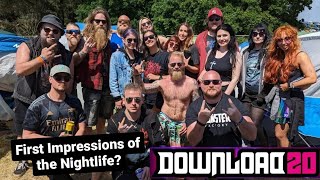 Download Festival 2023 - First look around the Village at Night - Wednesday PART 2