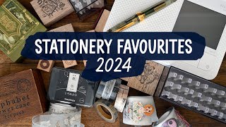 My Stationery Favourites for 2024 | Journaling \u0026 Planner Essentials | Rubber Stamps and PET Tape