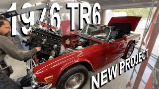 1976 TR6 project  - Part 1 - Stripping and assessing the engine