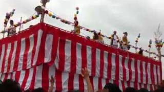 元刈谷神社 秋祭り 奉納 餅投げ4