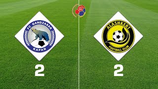 Gandzasar - Alashkert 2:2, Armenian Premier League 2019/20, Week 17