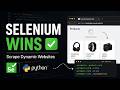 Python Selenium Tutorial | CSS Selectors + Dynamic Web Scraping Explained