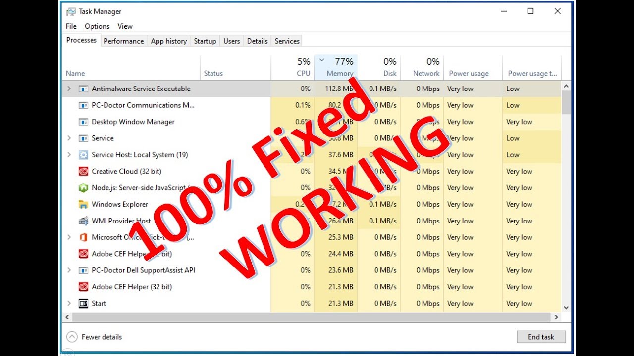 Fixed 100%: How To Solve Antimalware Service Executable Issue High CPU ...