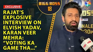 Rajat Dalal's EXPLOSIVE interview on Elvish Yadav, Karan Veer Mehra, voting trends in Bigg Boss 18